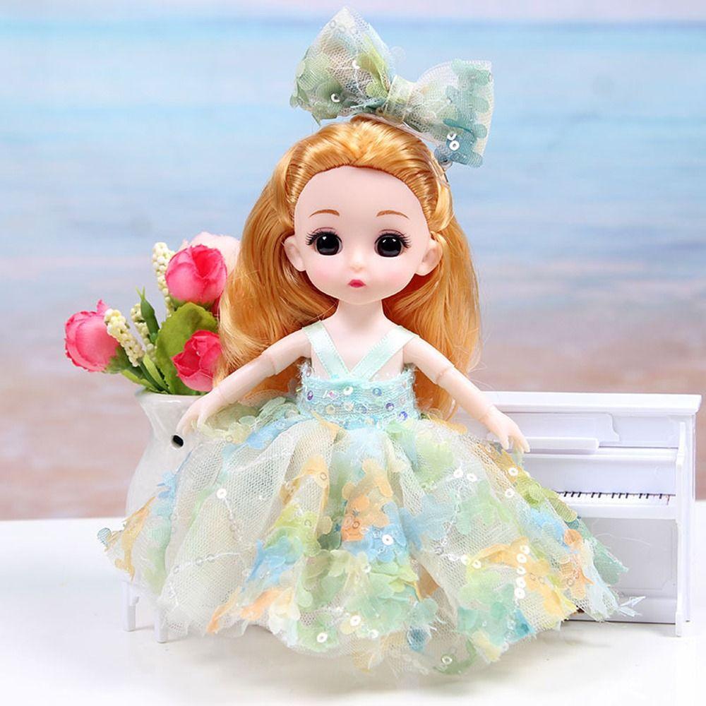 Princess Dolls Toys Mini Multi Joint Doll Toy Set Movable Jointed Princess Dolls Molly Girls' Doll
