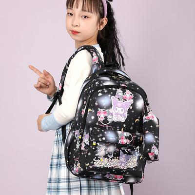Elementary School Schoolbag New Cartoon Cute Large-capacity Casual Backpack Lightweight Burden-reducing Backpack
