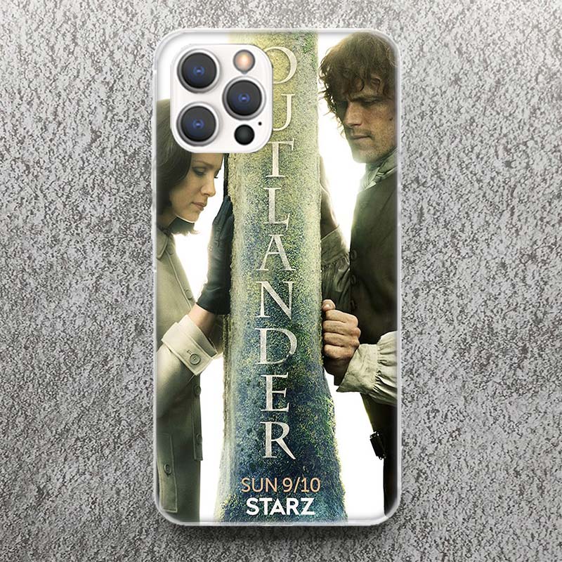 Outlander TV Phone Case For iPhone 17 16 15 14 13 12 11 Pro Max Mini Plus Air 7 SE 8 Soft Silicone Print Shell Funda For Apple I