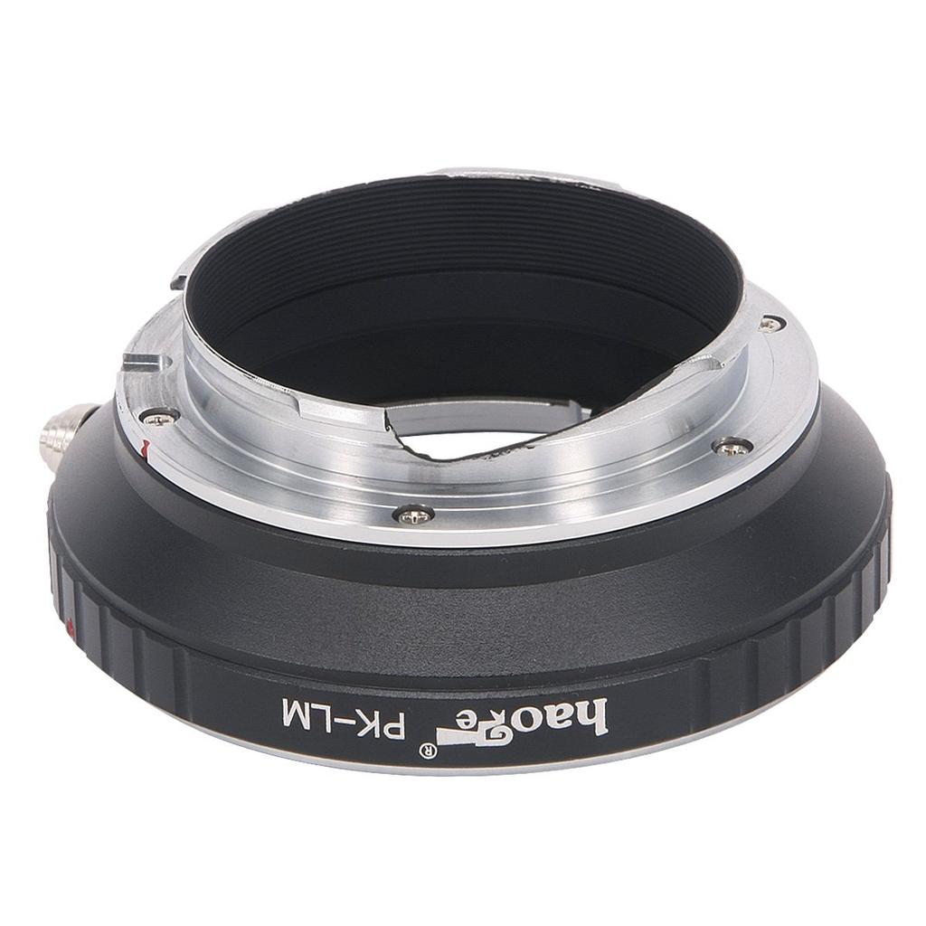 Haoge Lens Mount Adapter for Pentax K PK Mount Lens to Leica M LM Mount including M Cameras, M240, M240P, M262, M3, M2, M1, M4, M5, CL, M6, MP, M7,