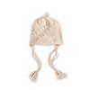 Autumn and Winter New Commuter Women's Knitted Wool Hat Warm Ear Protector Fringed Pendant Handmade Twist All-match Hat