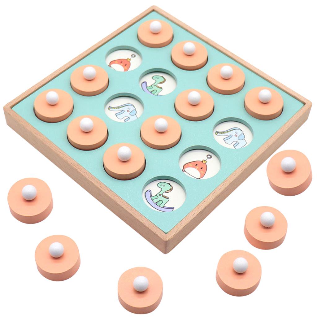 

Детский интеллект IQ Логическая игра Деревянная игра на память Логическое обучение