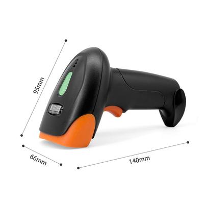 Scaner de coduri de bare portabil 1D2DQR Cititor de coduri de bare cu fir USB Scanare continuă manuală Imagine CMOS