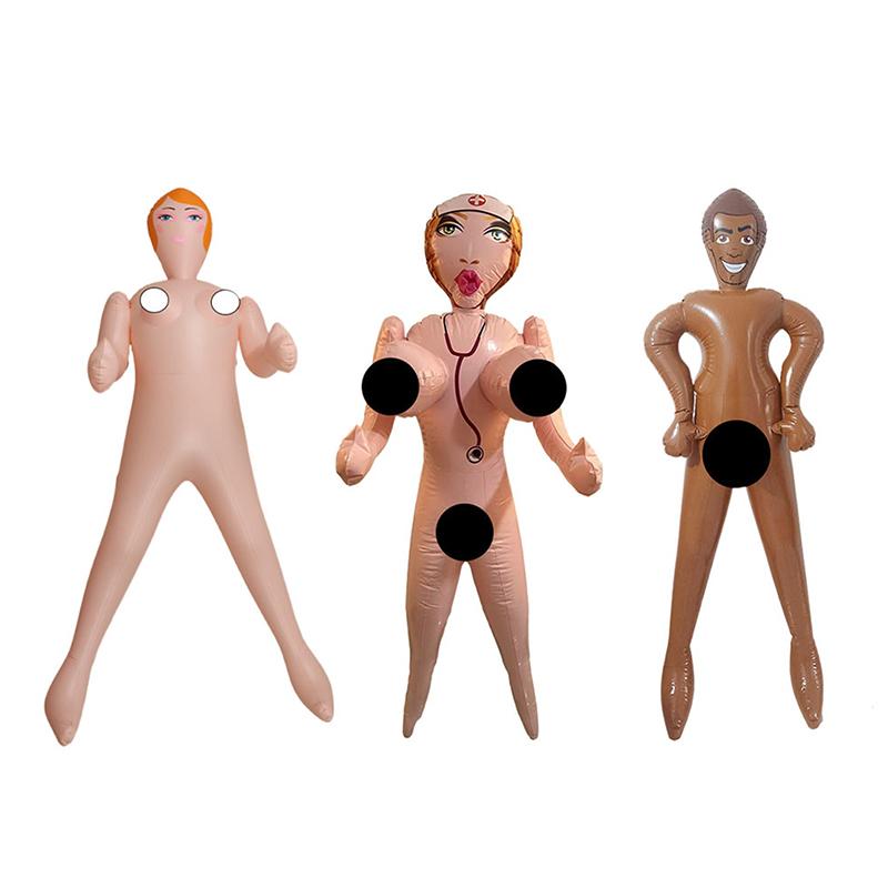 Pvc Inflatable Male Female Model Simulator Doll Adult Party Fun Surprise Gift Decorative Doll