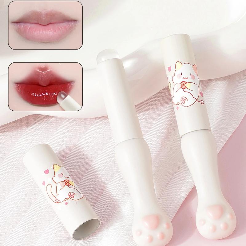 

2pcs Silicone Lip Brush Cat s Claw Design Gentle Lips Multi-use Makeup Accessory For Professional Look