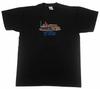 ST LOUIS Embroidered RAINBOW STEAMBOAT Vintage TOURIST T Shirt MISSOURI MO Large Unisex T-Shirt