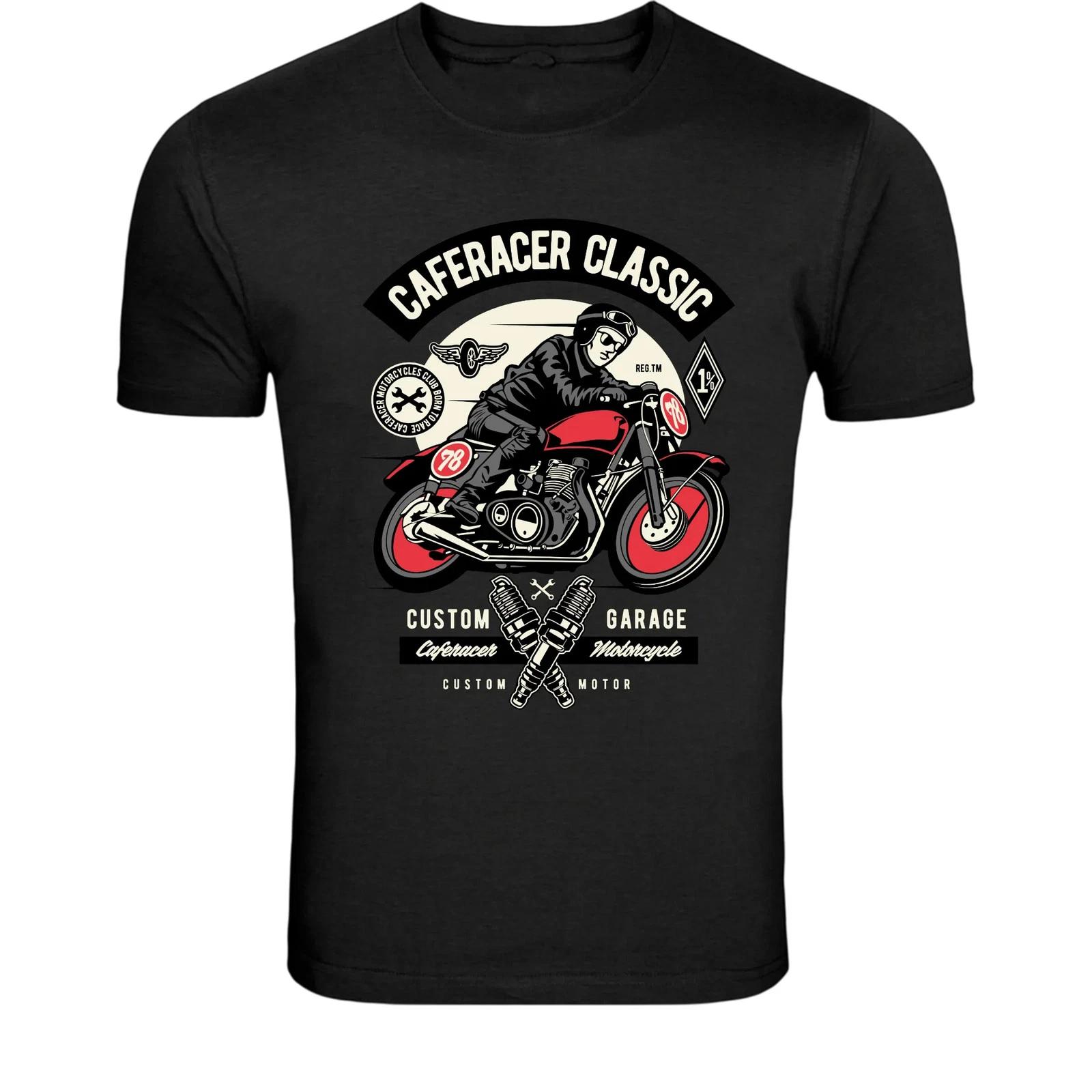 Choppers Ride Vintage Garage Motorcycle T-Shirt - Retro Chopper M
