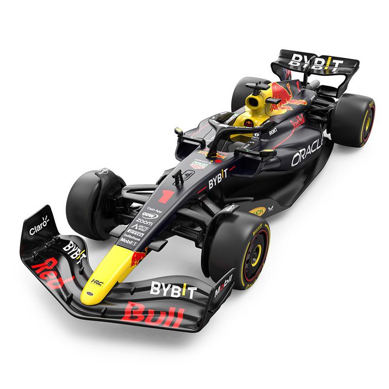 

1/24 2023 Чемпион F1 RB19 №1 Ферстаппен Модель гоночного автомобиля Формула-1 Симуляция Сплав Литье под давлением Модель Суперкара Детская игрушка Подарок чёрный