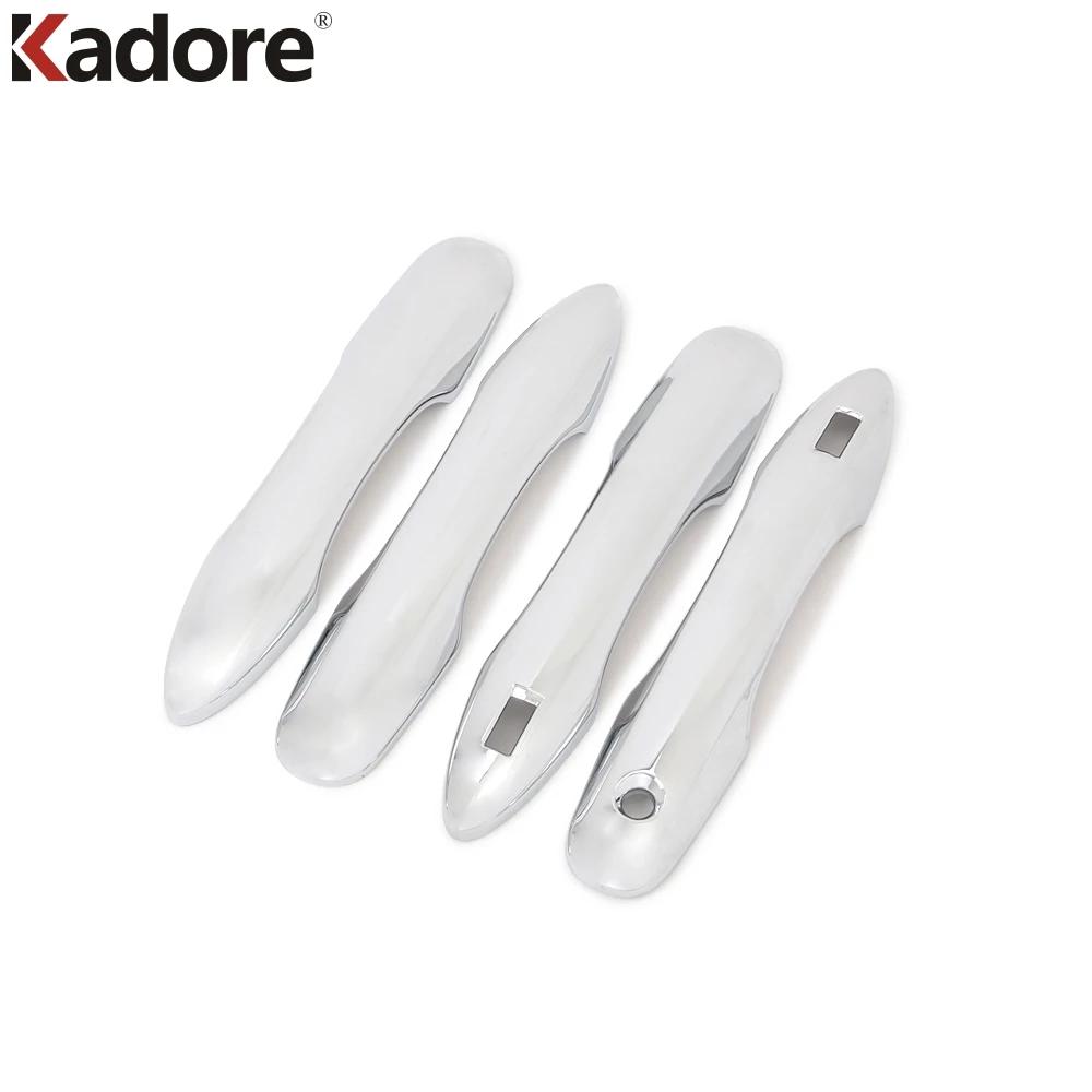 For Toyota Camry 70 2017-2024 2025/Corolla/Corolla Cross/Prius/Avalon -2025 Chrome Car Door Handle Cover Trim Overlay