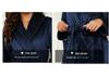 Übergröße Flanell Revers Pyjama Morgenmantel Set für Paare - Warme Herbst/Winter Europäische Amerikanische Hauskleidung