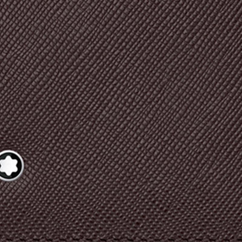 Montblanc Artisan Series Flip Closure Leather Wallet Men Wallet Brown MB113216