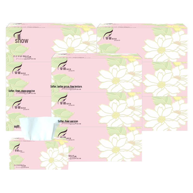Feiyu 3-Ply Box Facial Tissues