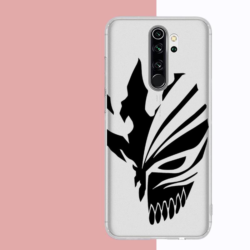 

Чехол для телефона «Аниме Блич Куросаки Ичиго» для Samsung A51 A52 A71 A12 для Redmi 7 9 9A для Huawei Honor8X 10i Прозрачный чехол Honor 20lite