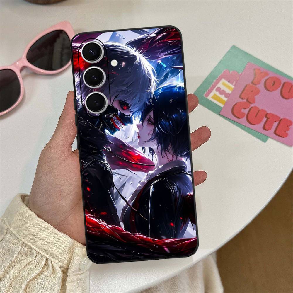 Anime Tokyo Ghoul Phone Case For Samsung S 24 fe 25 Ultra plus 20 lite 21 30 22 23 24 22 Ultra 5G Fundas