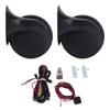 Pair of 12V UTV Horn Kit Super Loud with Switch Harness Relay Replacement for Polaris Ranger RZR General Ranger
