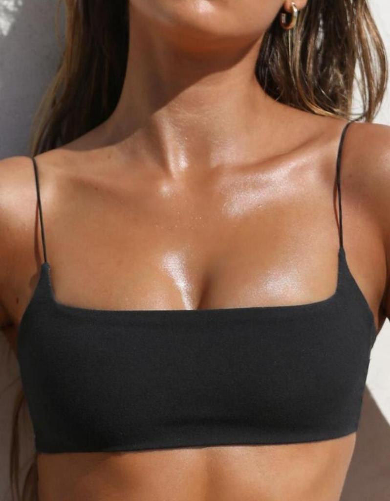 European & American Fashion Strappy Sports Bra - Skin-friendly, Yoga-Ready, with Nude Feel & Stylish Open Back Design