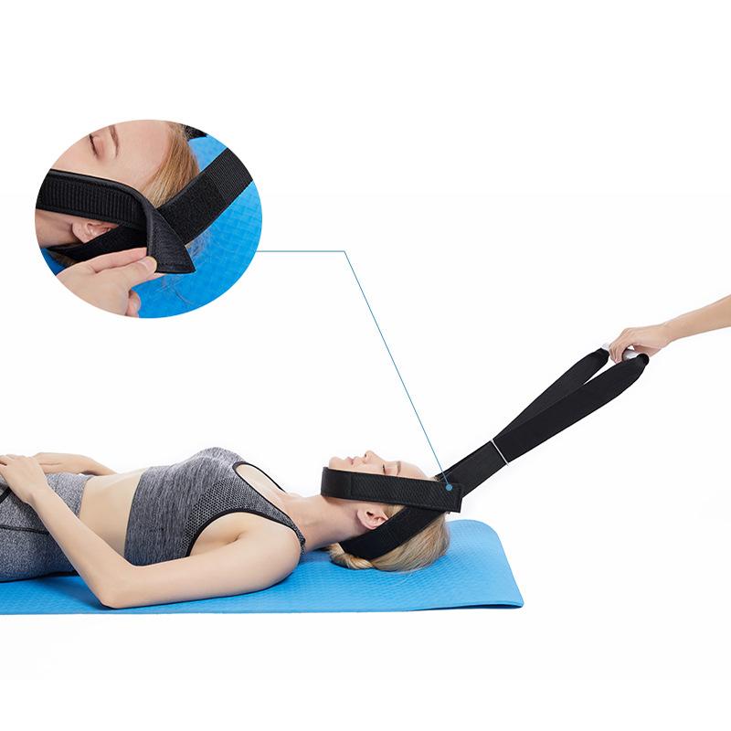 Therapy Neck Strap Neck Fitness Stretcher Strap Decompression Comfortable Handle Cervical Traction Pull Device Health Care Tool