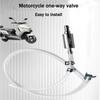 Manual Fluid Extractor Pump, Motorcycle Brake Bleeder Kit, One-Way Check Valve Hydraulic Brake Clutch Bleeding Tool, with Alumin