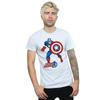 Marvel Mens Captain America The First Avenger T-Shirt