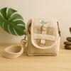 Hemp Cotton Crossbody Travel Bag