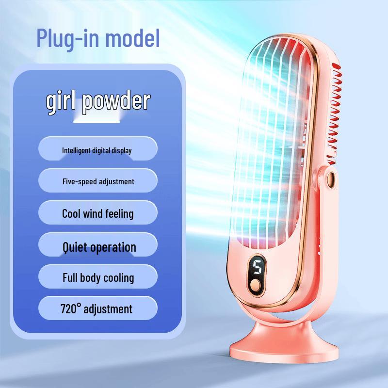 

Portable Type-C Rechargeable Desktop Fan