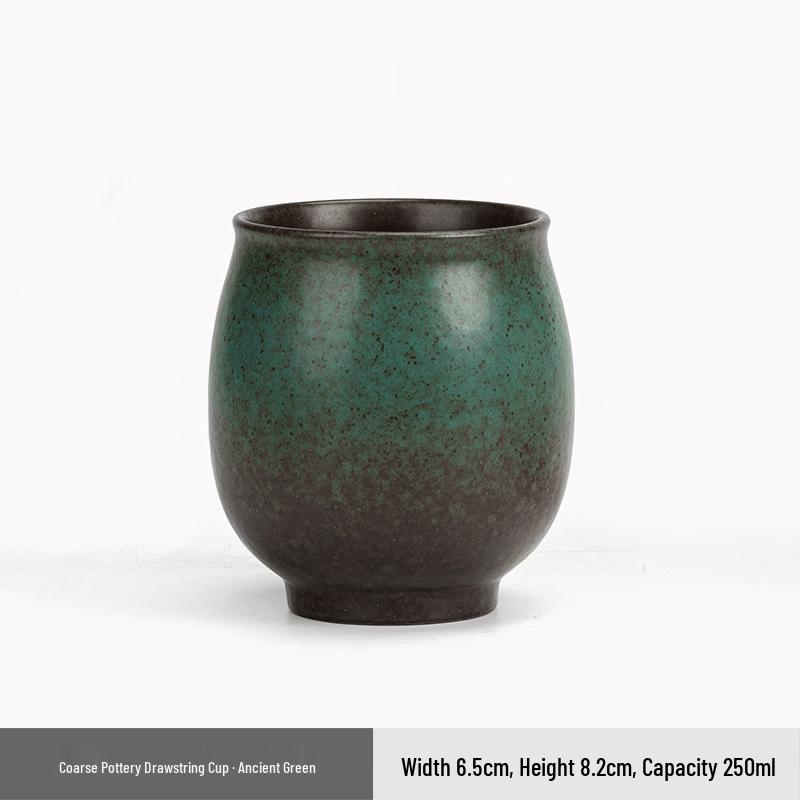 Japanese Style Kiln-Fired Pottery Teacup