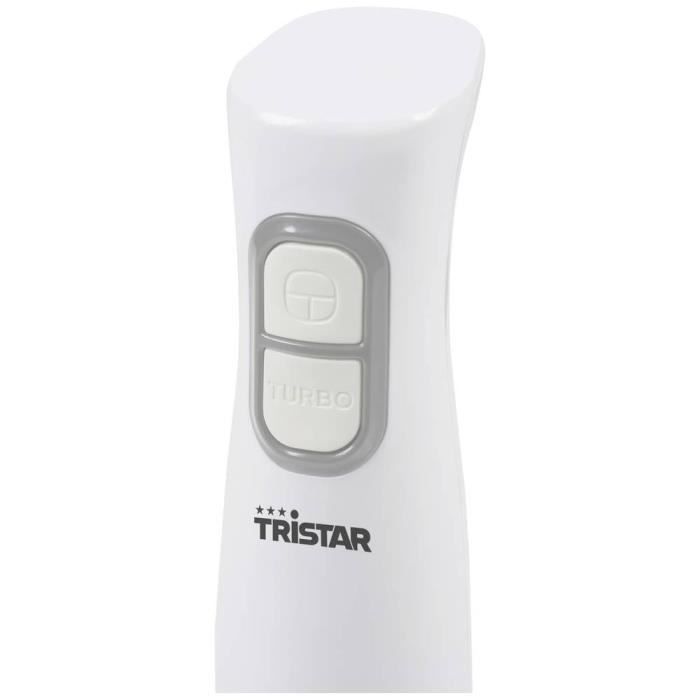 Staafmixer - TRISTAR - MX-4851 - 350 W - Hakmolen en garde meegeleverd - Wit