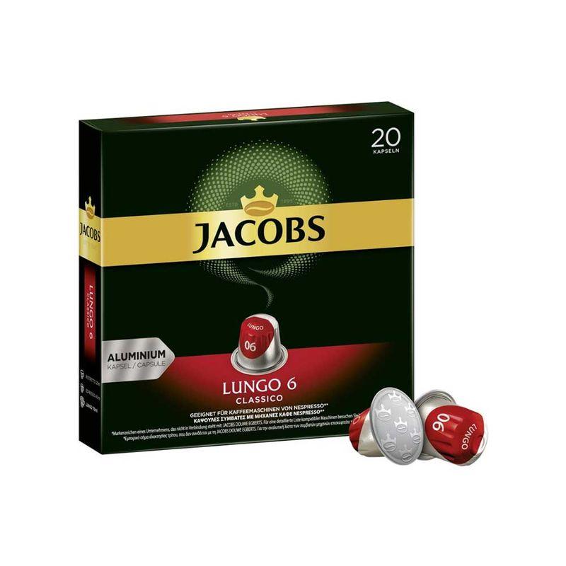 Jacobs Longo 06 Coffee Capsules (20 capsules) (Expiration date: approximately 3 months)