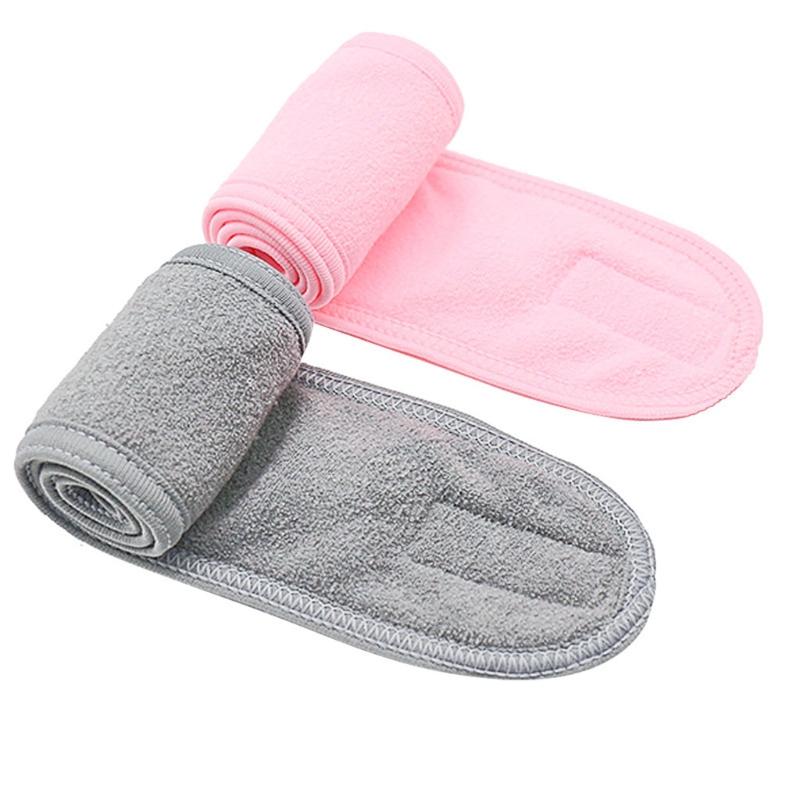 Womens Headband Adjustable Towel Elastic Stretchy Head Wrap Hair Accessories