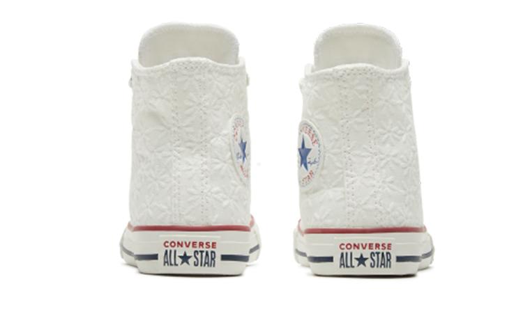 Converse Chuck Taylor All Star Comfortable High Top Kids Canvas Shoes White Children Aged 3 7 Years Old 668030C
