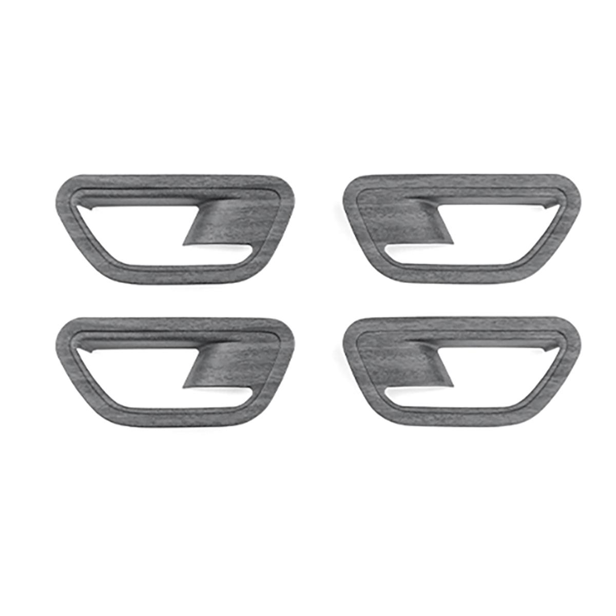 Red Door Bowl Handle Cover Trim For Hyundai Kona SX2 2026 2026 Carbon Fiber Styling Door Bowl Handle Covers Trim LHD/RHD