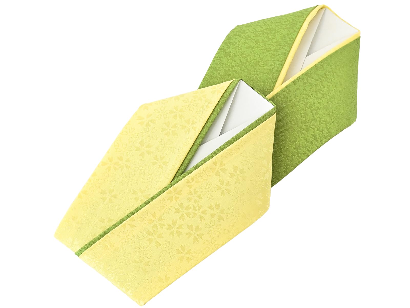 

Двусторонний шелковый многослойный воротник с узором сакуры 8 (нет. желтый)