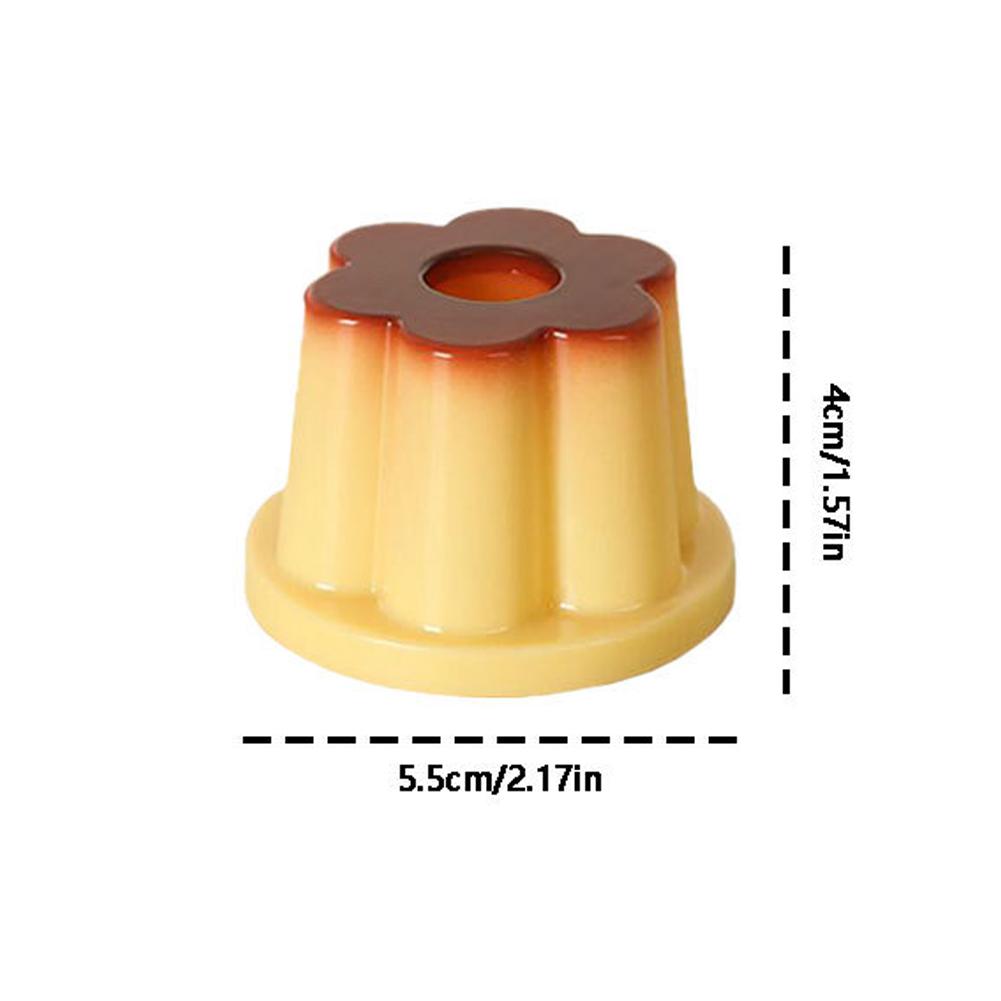 Holder Cute Pudding Pen Holder Birthday Gift Creative Desktop Girl Heart Small Ornament Organizer Cute Creative Pudding Pen