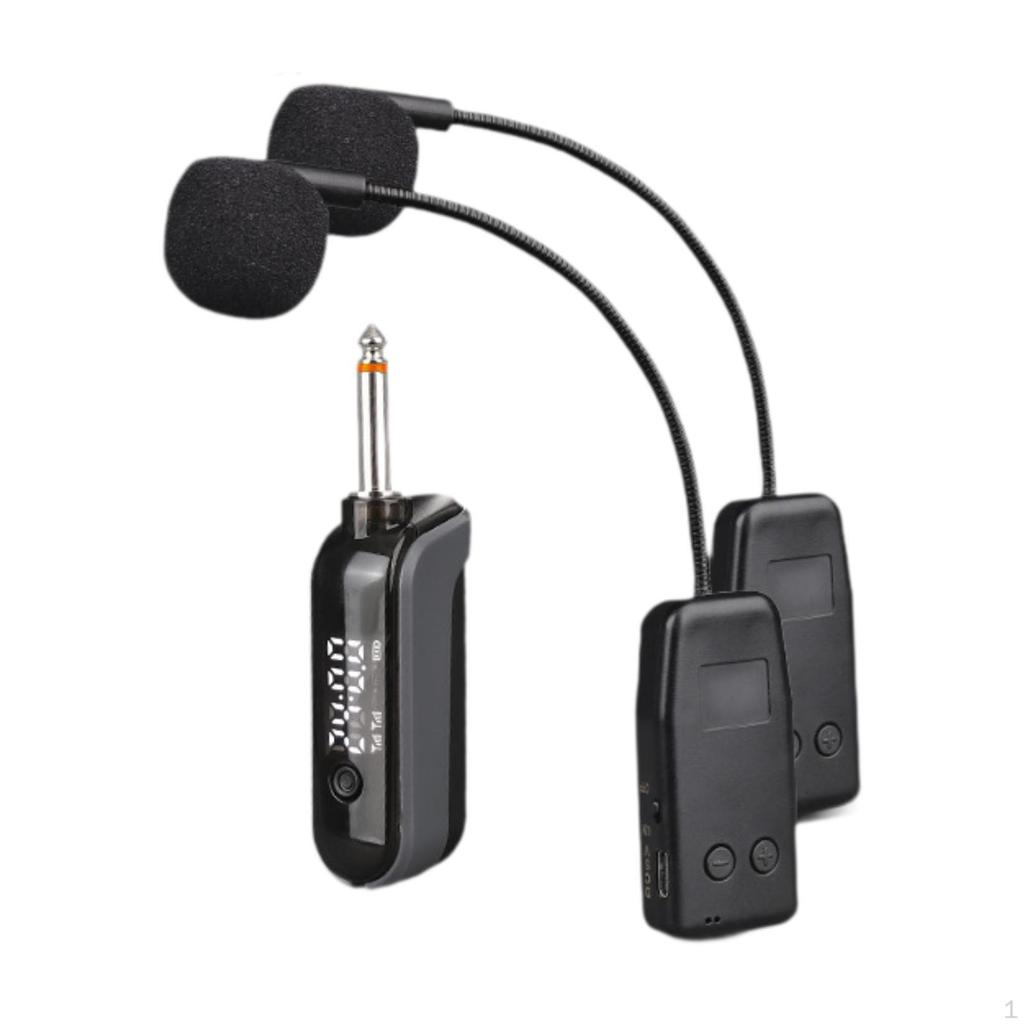 Instrument and Receiver with Transmitter Cello System for Guitar Stage Performances Teachers