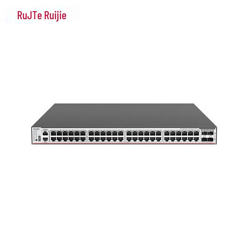 Ruijie RG-S5760C-48GT4XS-HP-X 48-Port Gigabit Layer 3 Managed PoE+ Switch
