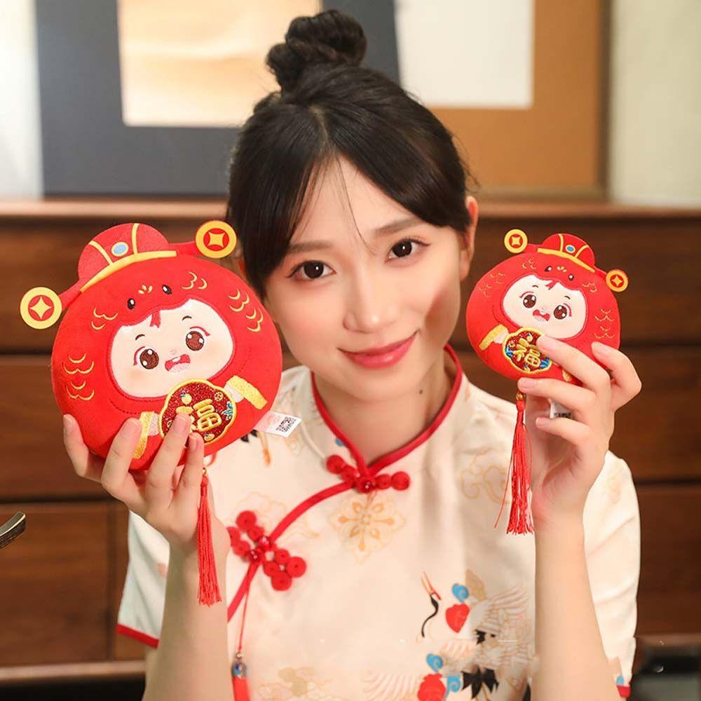 

Plush Zodiac Snake Doll Toy Cute Lucky Snake Doll Plushies Birthday Gifts 10cm