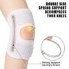 1/2 Stück atmungsaktive Kniebandage aus Netzstoff mit seitlicher Stabilität zur Linderung von Knie- und Meniskusschmerzen und zur Unterstützung bei Meniskusrissen