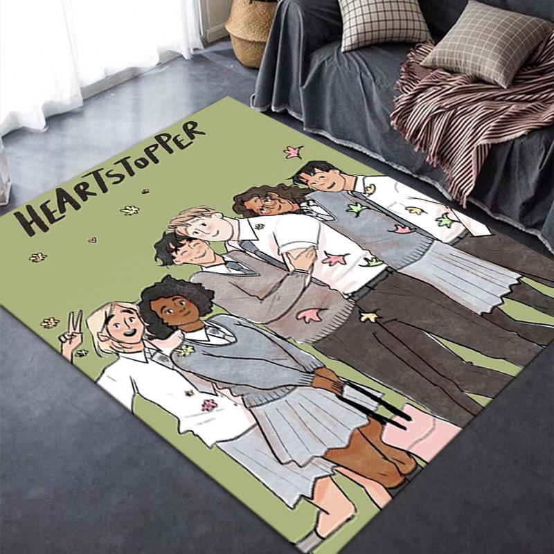 2025 New Heartstopper Carpet Rug for Living Room Bedroom Home Sofa Decoration,Kids Play Non-slip Floor Mat56