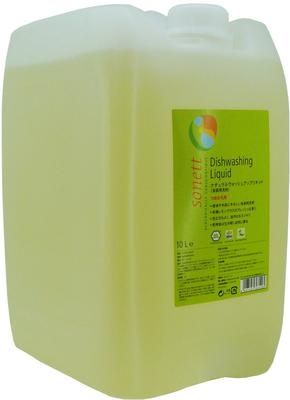 Sonett Płyn do mycia naczyń Lemongrass Uzupełnienie 10L Skóra wrażliwa Organiczny Naturalnie pozyskiwany SNN3672 Zmywanie Przyjazny dla skóry