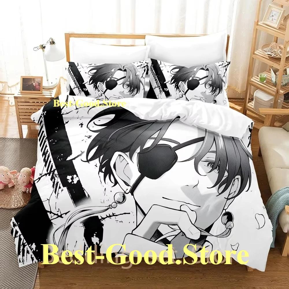 

Comforter Hayato Suou Bedding Set Single Twin Full Queen King Size Bed Set Adult Kid Bedroom s 3D Print Anime Bed Comforter (quilt)-EU Single(135*200cm)3pcs