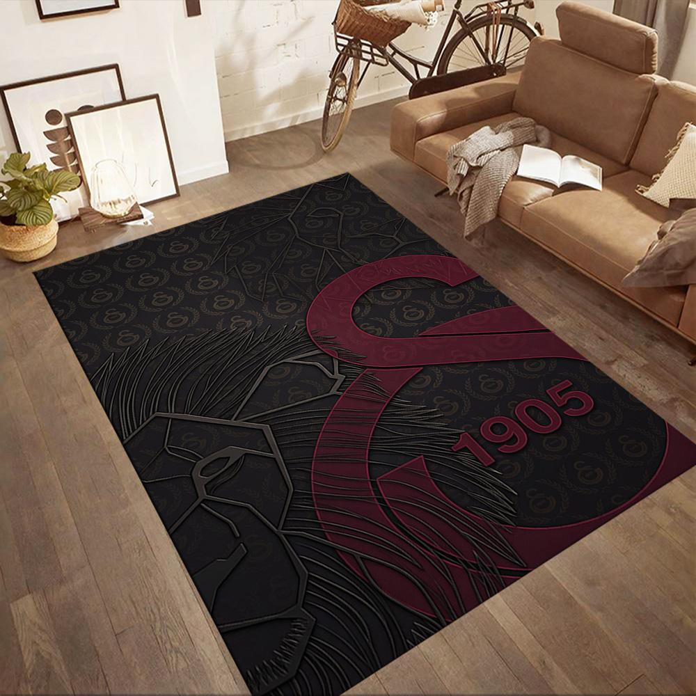 Galatasaray 419 Area Rug Design for Game Room Bedrooms Hallway Study room Anti-slip Rug Office home decor Best for Christmas