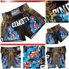 Muay Thai Kickboxing Boxing MMA UFC Chinese Carp Fish Casual Shorts Gym Sport Unisex Men Women Workout Quick Dry Print Elastic High Waist Training