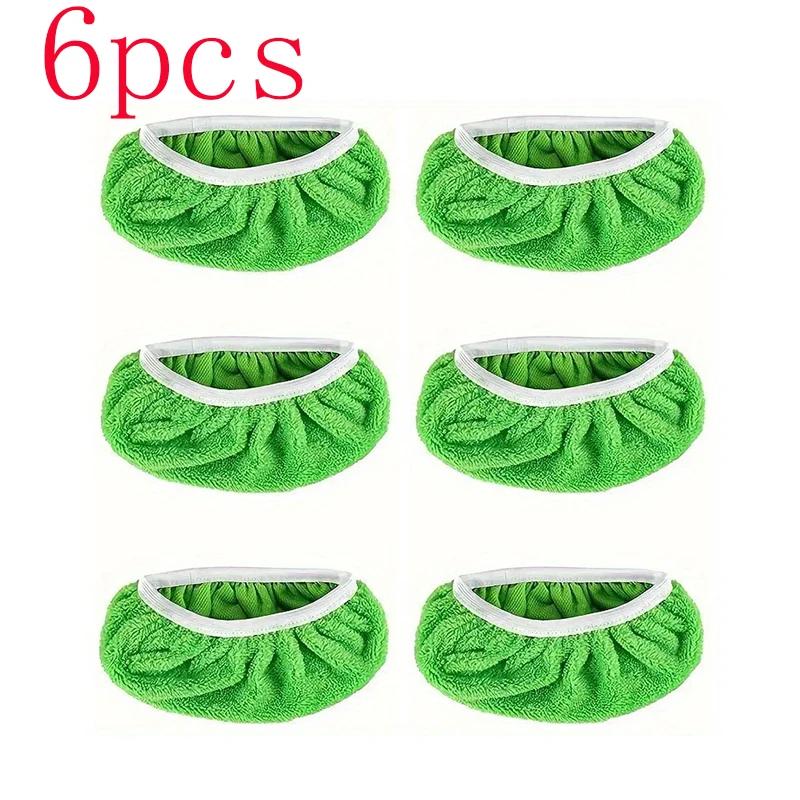 4/6/8 Pack Flat Mop Replacement Cloth Cover Scouring Pad Microfiber Mop Accessories Mop Cloth For Kitchen Cleaning Supplies