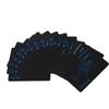 Black Gold Playing Card Poker Game Deck Blue Red Poker Suit Plastic Magic Waterproof Deck Of Card Gift Collection
