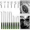 10 4Pcs Precision Pick Hook Set Auto Oil Seal O Ring Gasket Remover Puller Mini Precision Tools for Car Repair