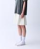 ADERNM Cut-Out Pocket Pigment Bermuda Sweat Shorts (Cream)