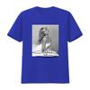Vintage Retro Farrah Fawcett Black White Portrait Signature Print Casual T Shirt vintage Washed Soft Unisex Stretched fashion