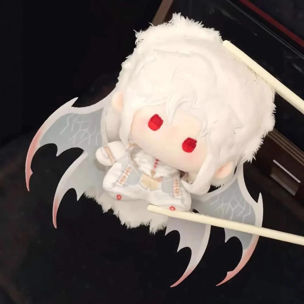 10cm Silverwing Fiend Sylus Plushies Cartoon Love and Deepspace Cotton Doll Dragon Sylus Plush Toy Gifts for Girl Collectors