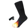 (Joy choose)Chargable Battery Electric Heated Socks Boot Feet Warmer Winter Outdoor  Hot