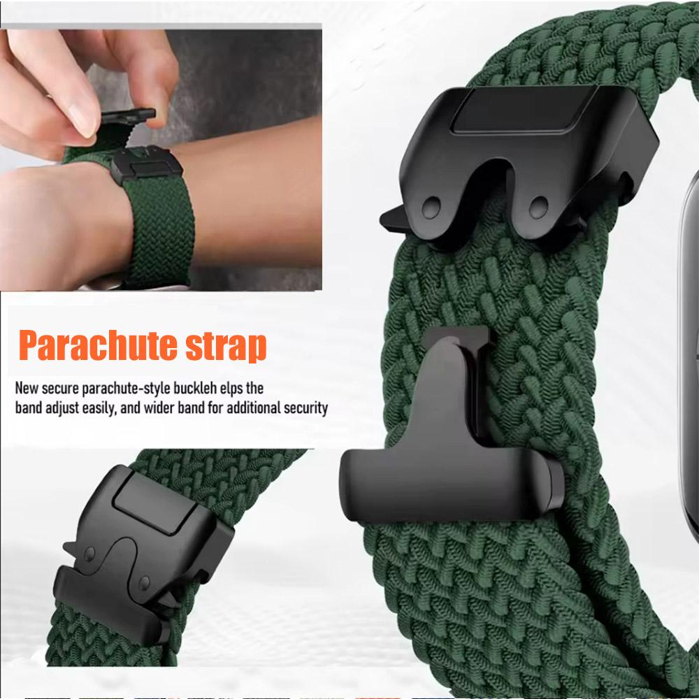 20mm 22mm Parachute Buckle Nylon Strap For Garmin Vivoactive 6 5 Band For Garmin Forerunner 570 165 245 255 Smartwatch Wristband